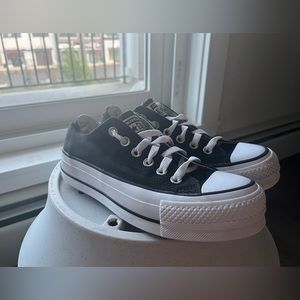 Platform low top converse